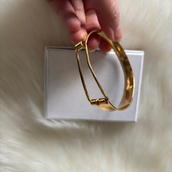 Banana Republic Buckle Cuff Aureus + Argent - Picture 4 of 11